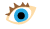Stylisiertes Auge
